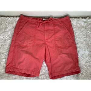 Calvin Klein Jeans Coral Washed Casual Shorts Sz 38 Preppy Coastal